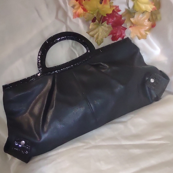 Daisy Fuentes Black Clutch Handbag NWOT - Picture 5 of 12